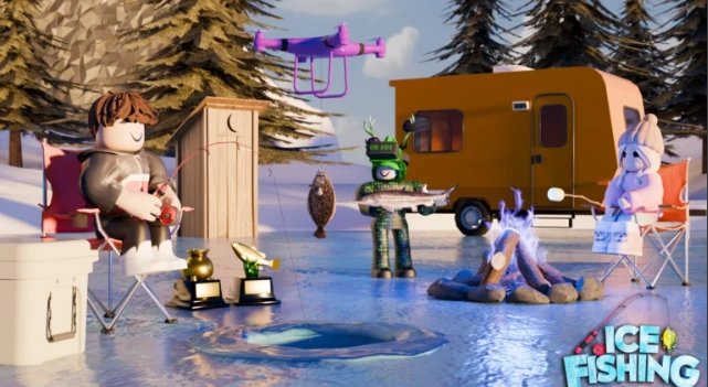 Best ice fishing gambling game in United Kigdom